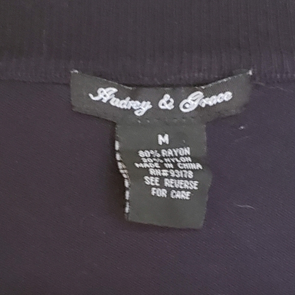 Navy Bolo Sweater - Medium - Picture 4 of 4